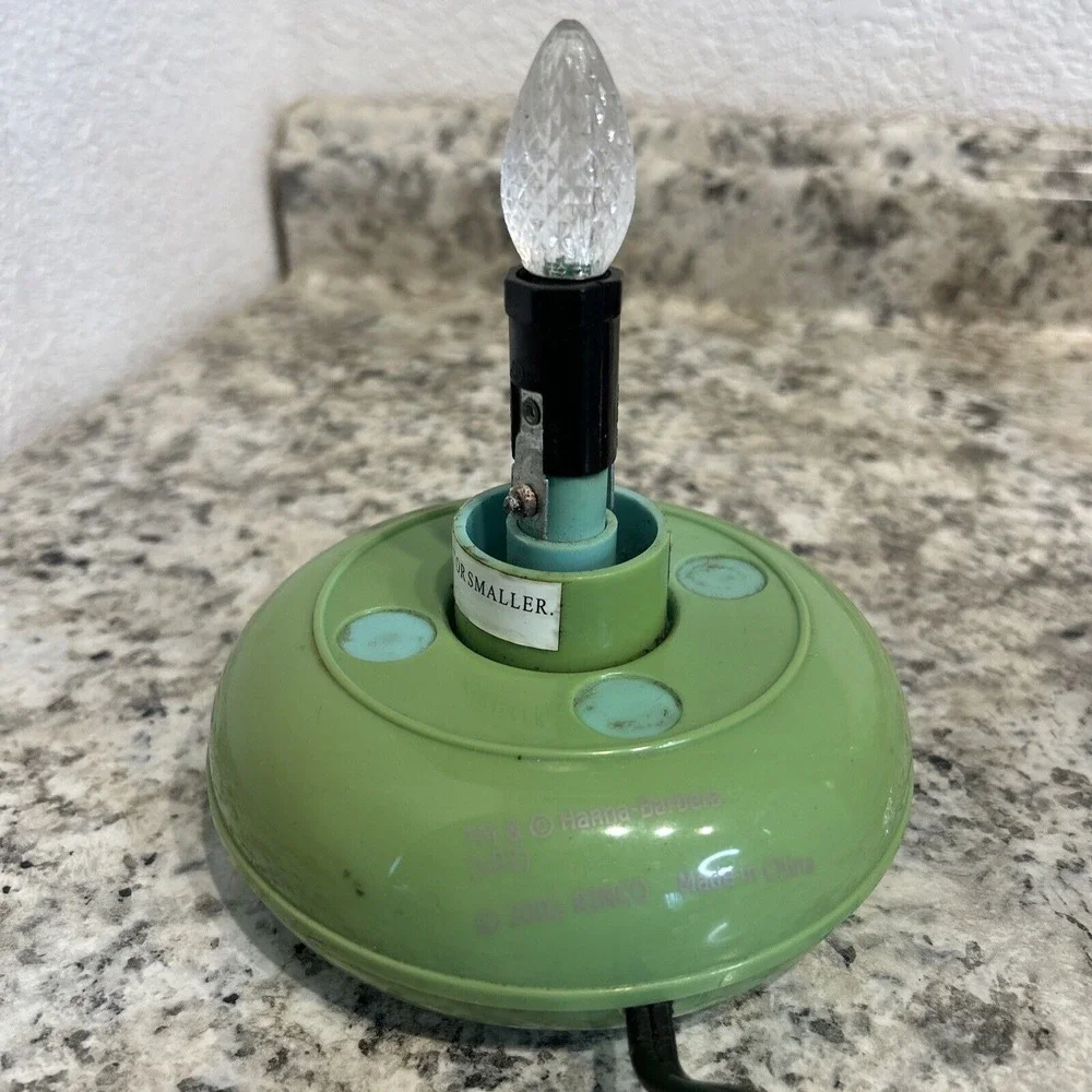 Scooby Doo Disco Light Lamp Base With Changing Colors‎ By Rinco D3